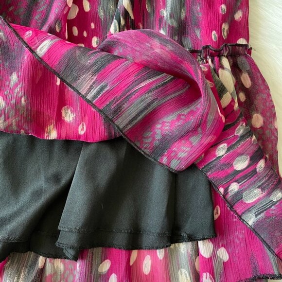 Hot Pink Strapless Mini Dress | Guess | XS - Picture 4 of 8